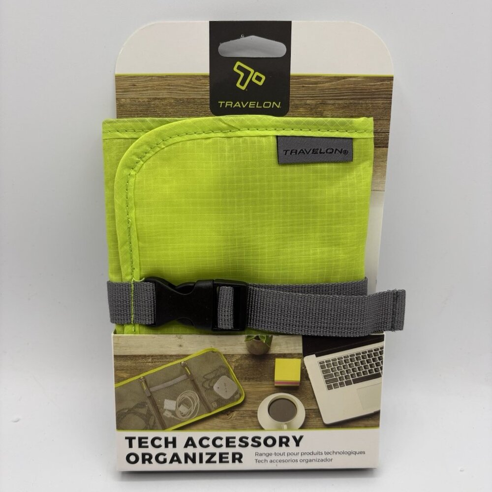 Travelon Tech Accessory Organizer Charcoal - 43134-530, Charcoal